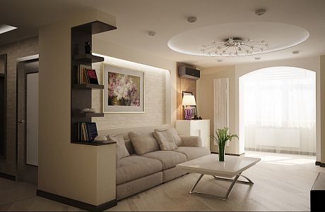 Дизайн-проект интерьера 3-х комнатной квартиры по ул. Калинина